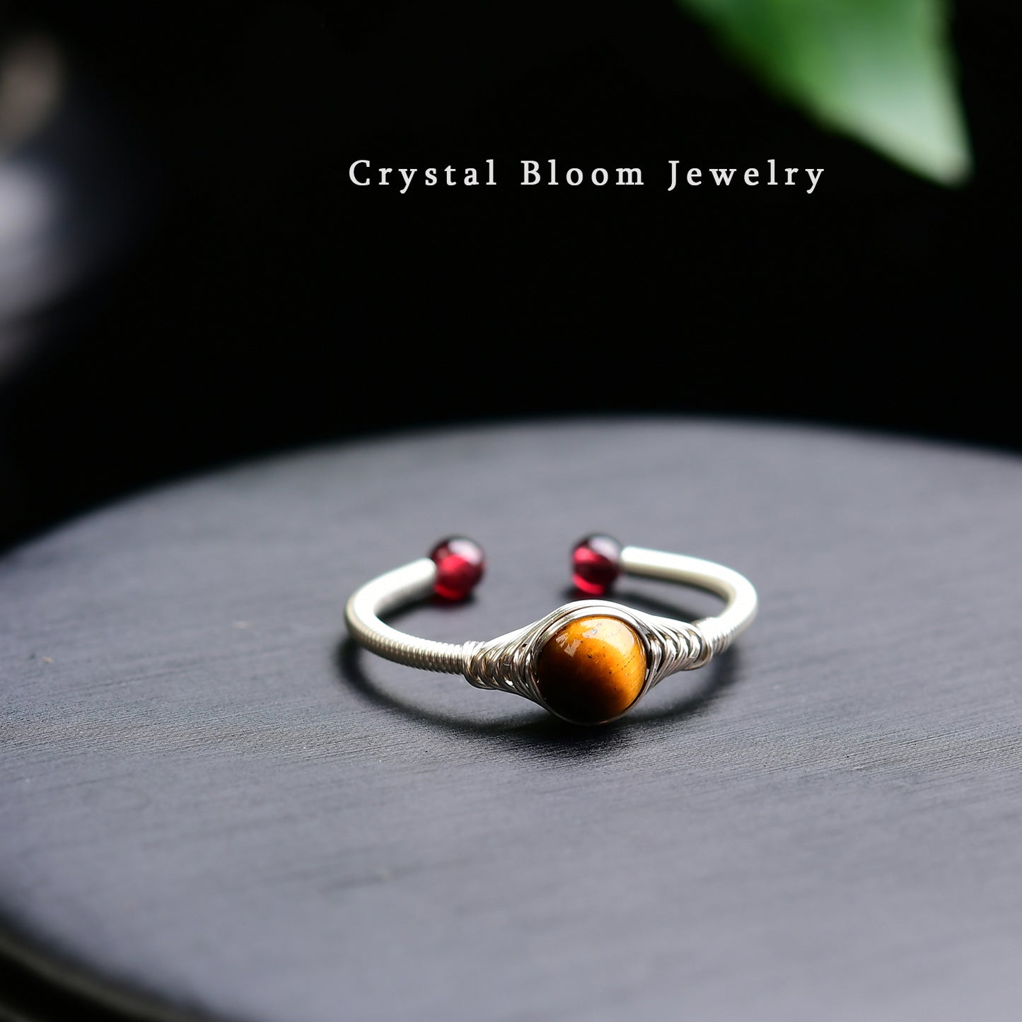 Handmade Natural Crystal Ring