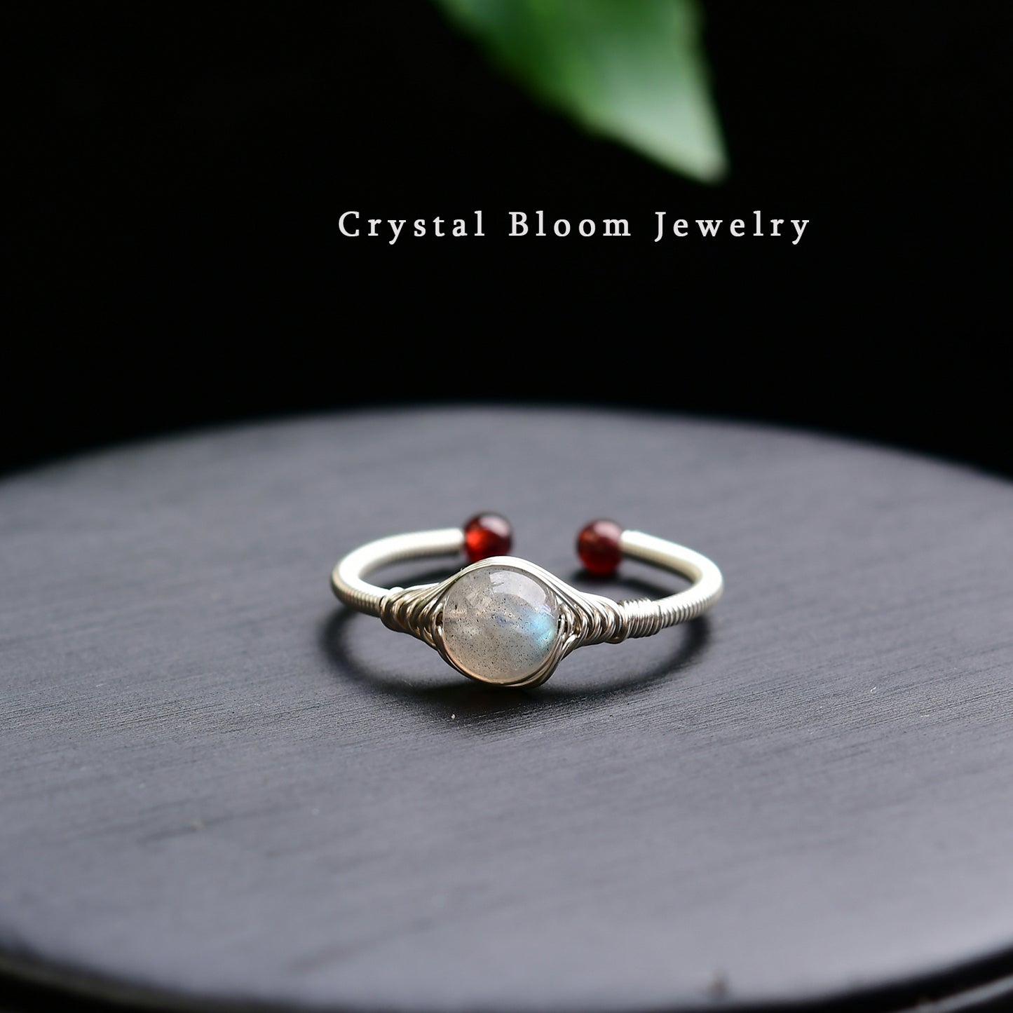 Handmade Natural Crystal Ring