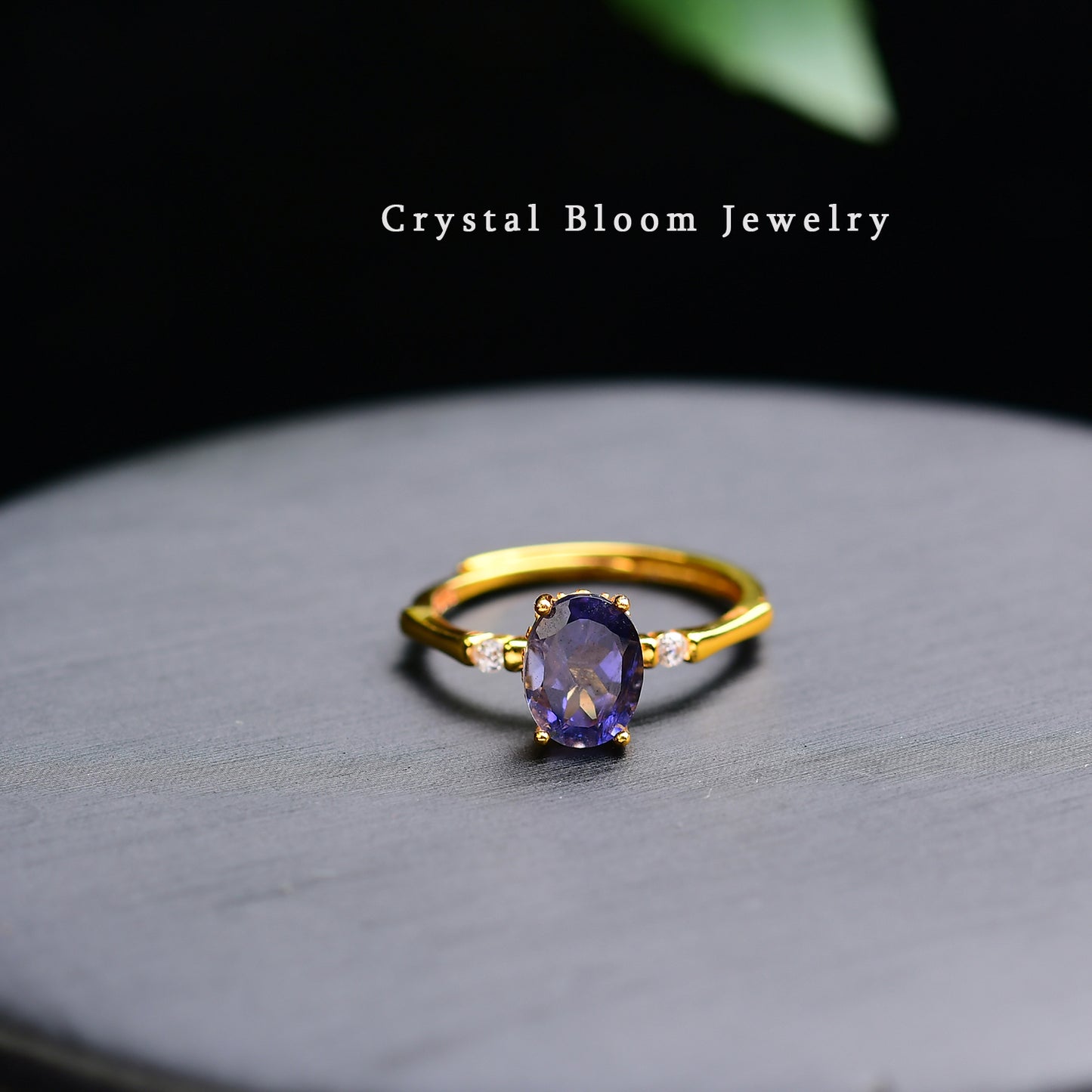 Natural Oval Spinel Ring