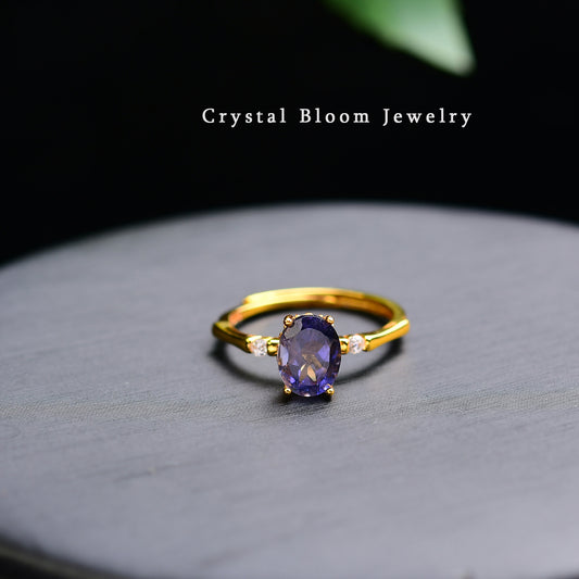 Natural Oval Spinel Ring