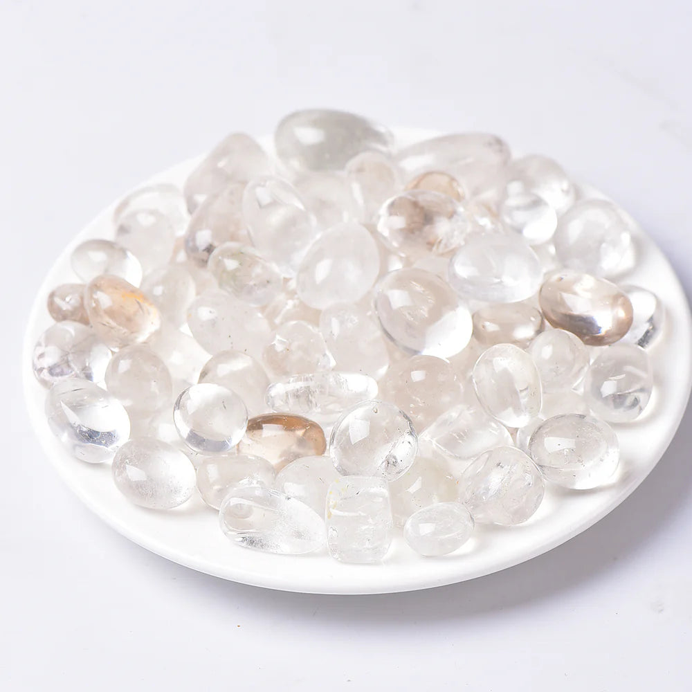 Clear Quartz Tumbles
