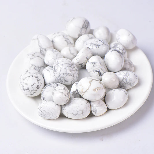 White Howlite Tumbles