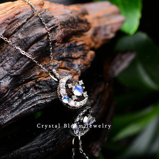 Blue Moonstone Pendant