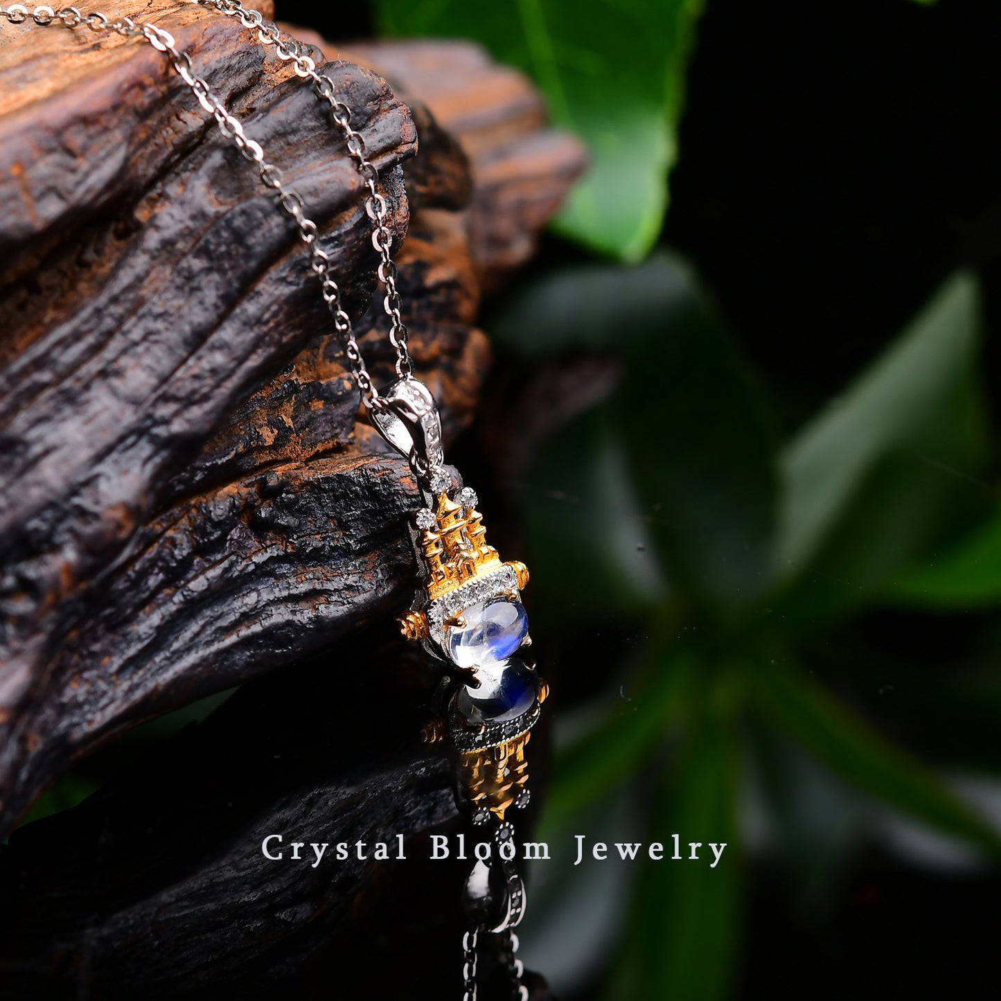 Blue Moonstone Pendant