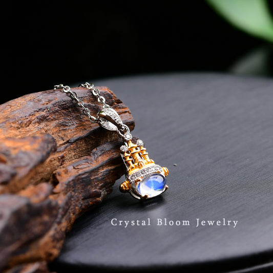 Blue Moonstone Pendant