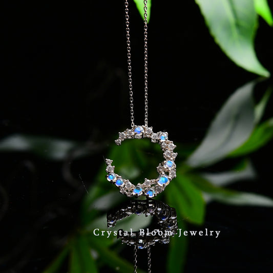 Blue Moonstone Pendant