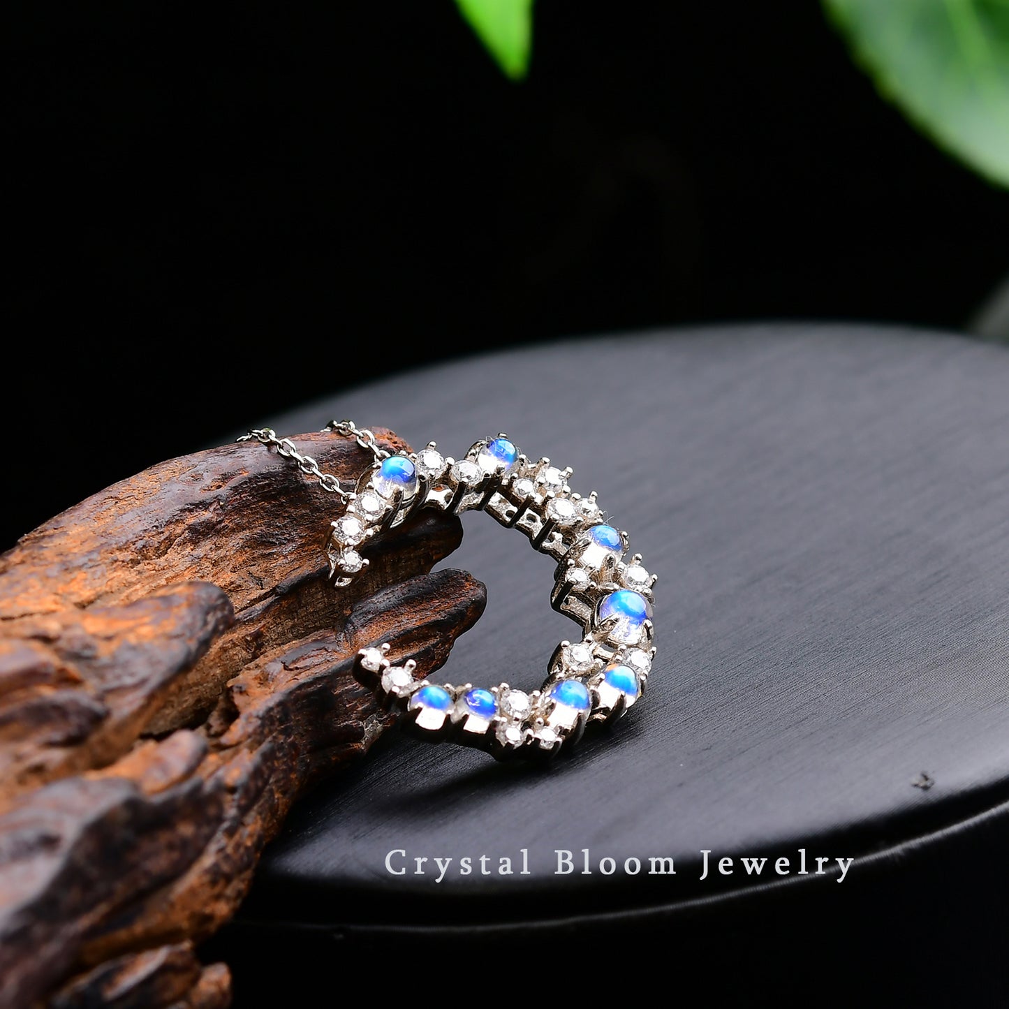 Blue Moonstone Pendant