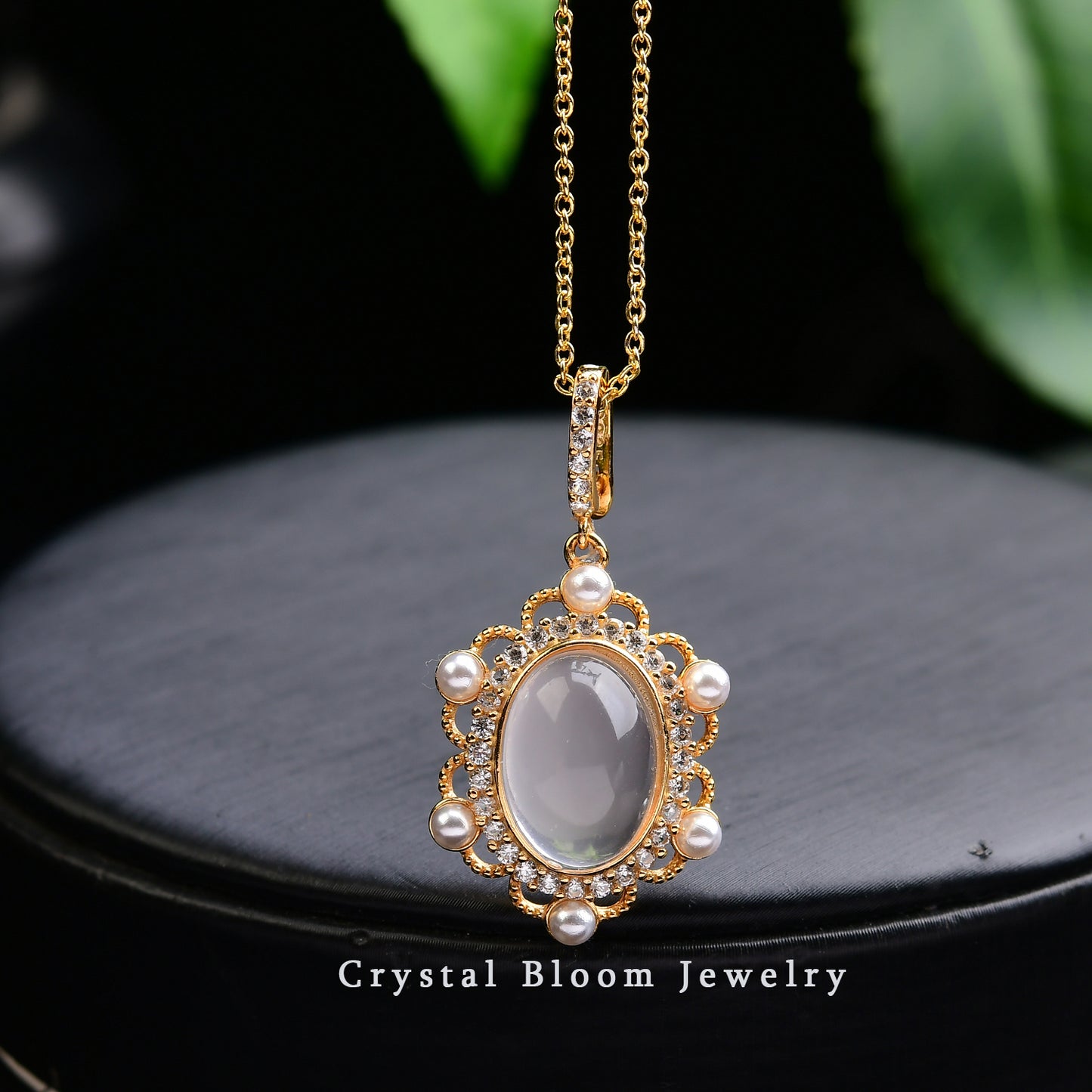 Natural Mozambique Pink Quartz Pendant