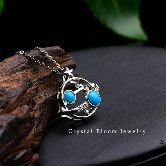 Natural Turquoise Pendant