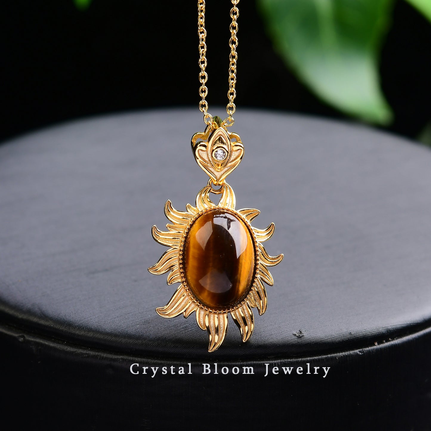 Natural Tiger Eye Pendant