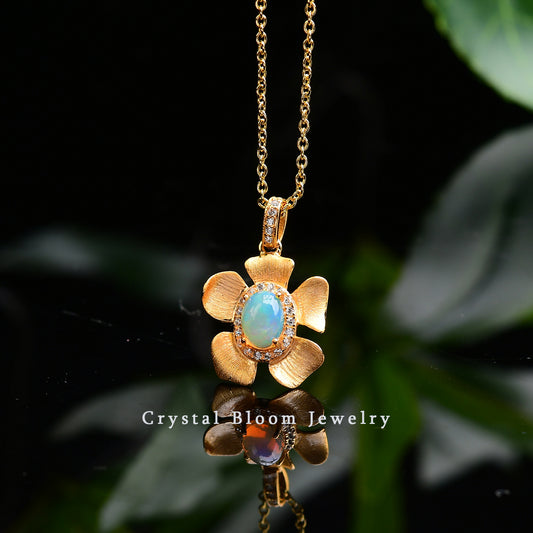 Natural African Opal Pendant