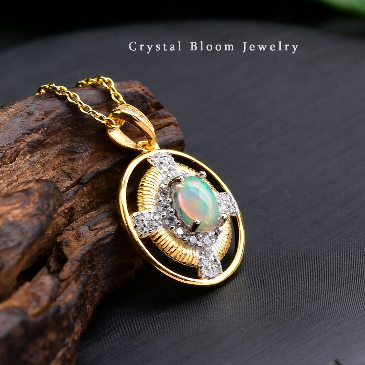 Natural African Opal Pendant