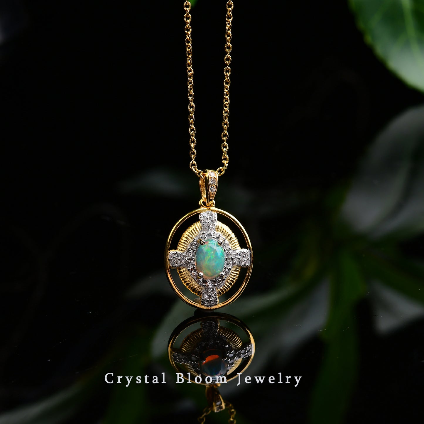 Natural African Opal Pendant