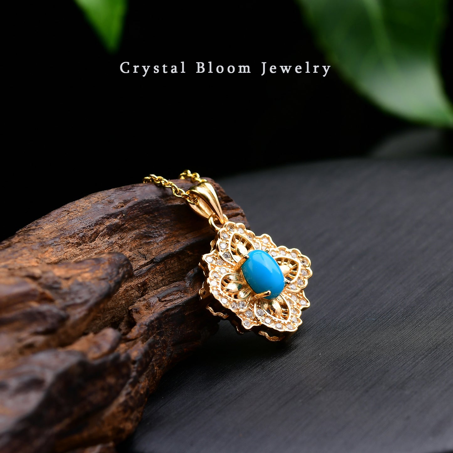 Natural Turquoise Pendant