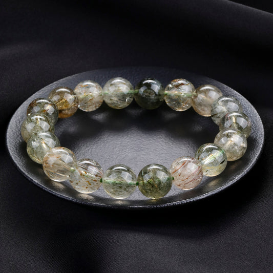Green Rutilated Quartz Bracelet