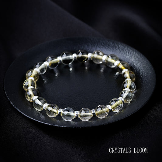 Golden Rutilated Quartz Bracelet
