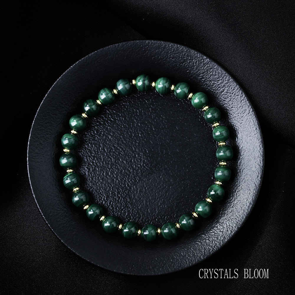 Malachite Bracelet – Protection & Balance