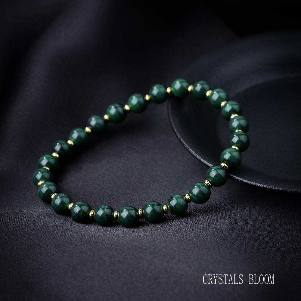 Malachite Bracelet – Protection & Balance
