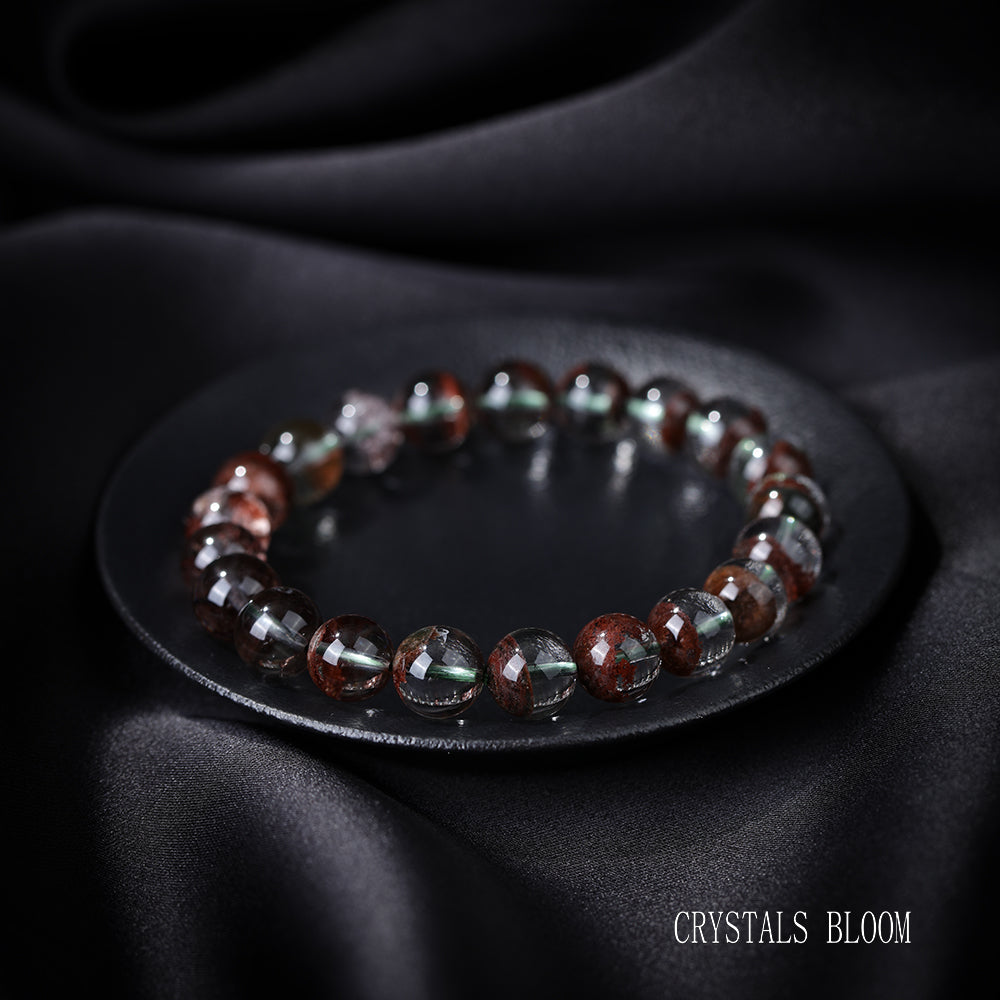High-Quality Red Phantom Quartz Bracelet