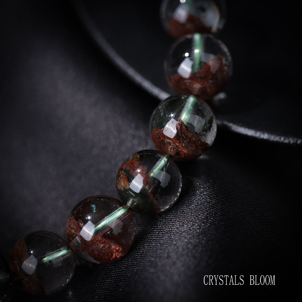 High-Quality Red Phantom Quartz Bracelet