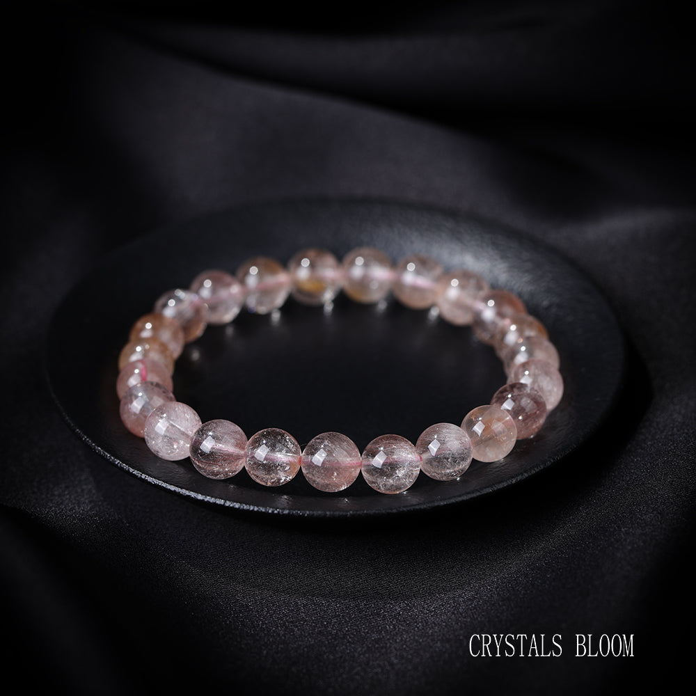Red Rutilated Quartz Bracelet