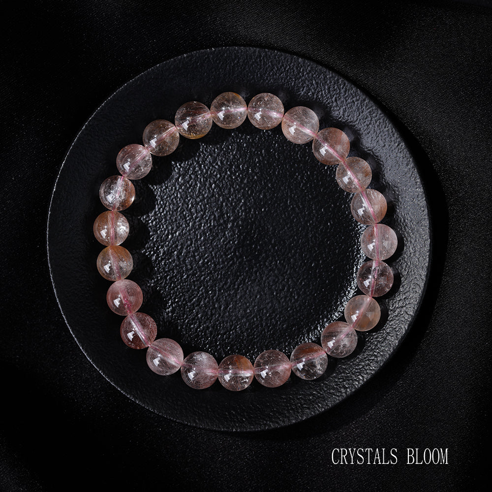 Red Rutilated Quartz Bracelet