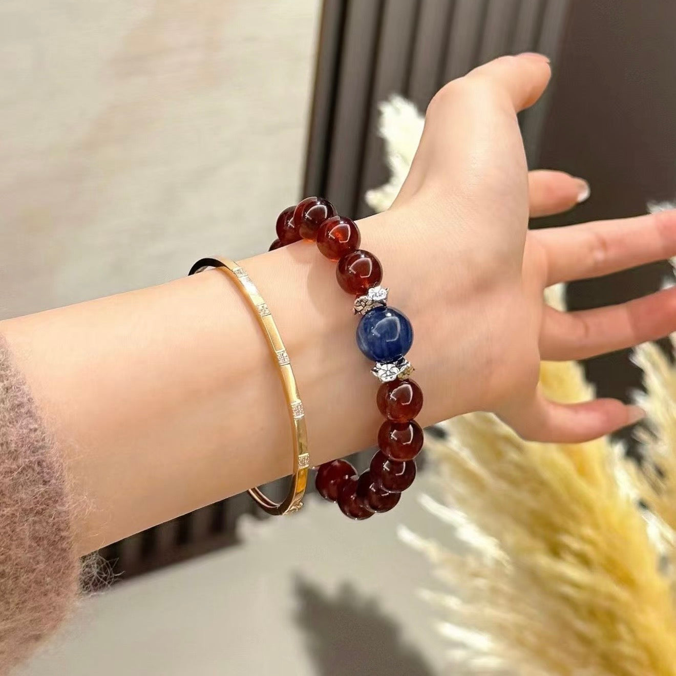Crimson Sky Bracelet