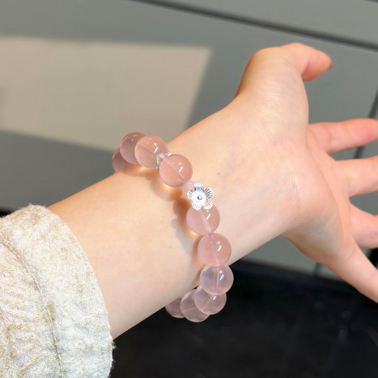 Blushing Heart Bracelet