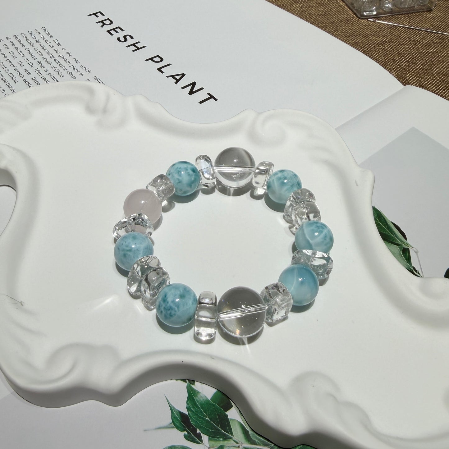 Ocean Heart Bracelet