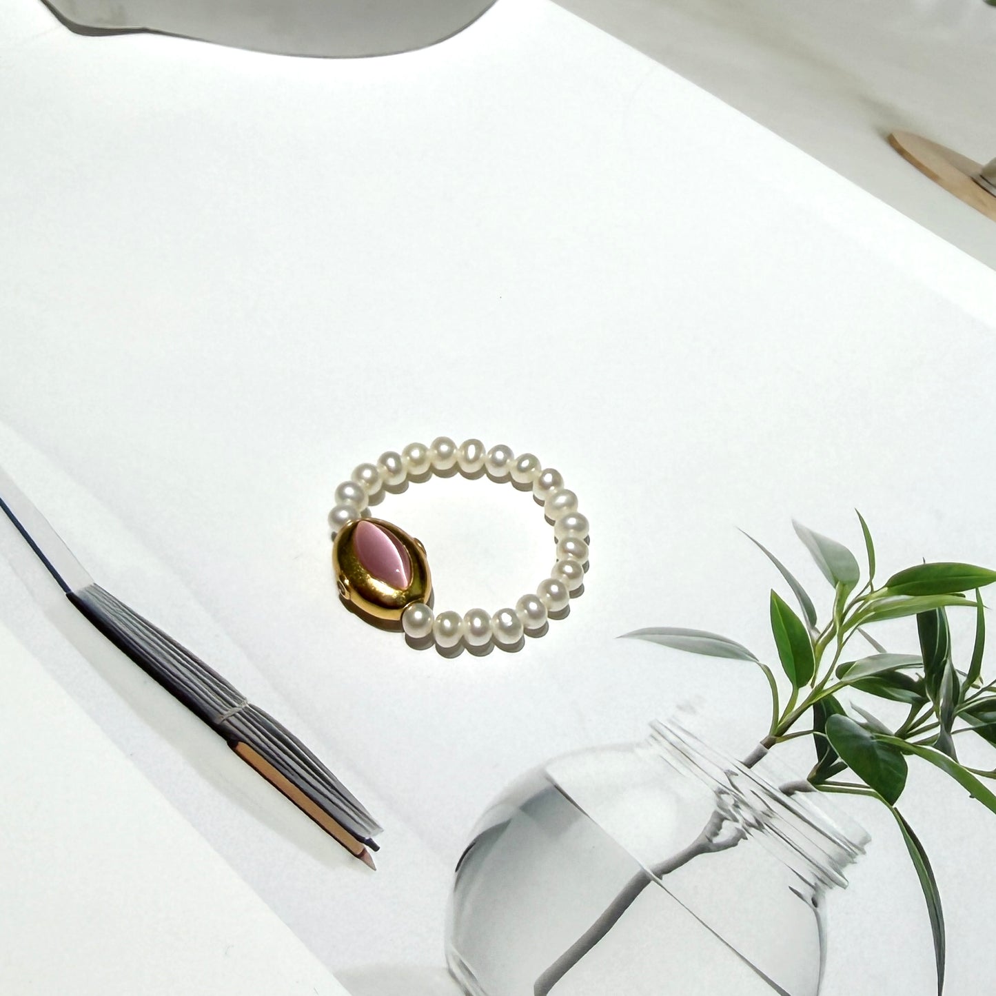 Pearl Lucky Energy Ring