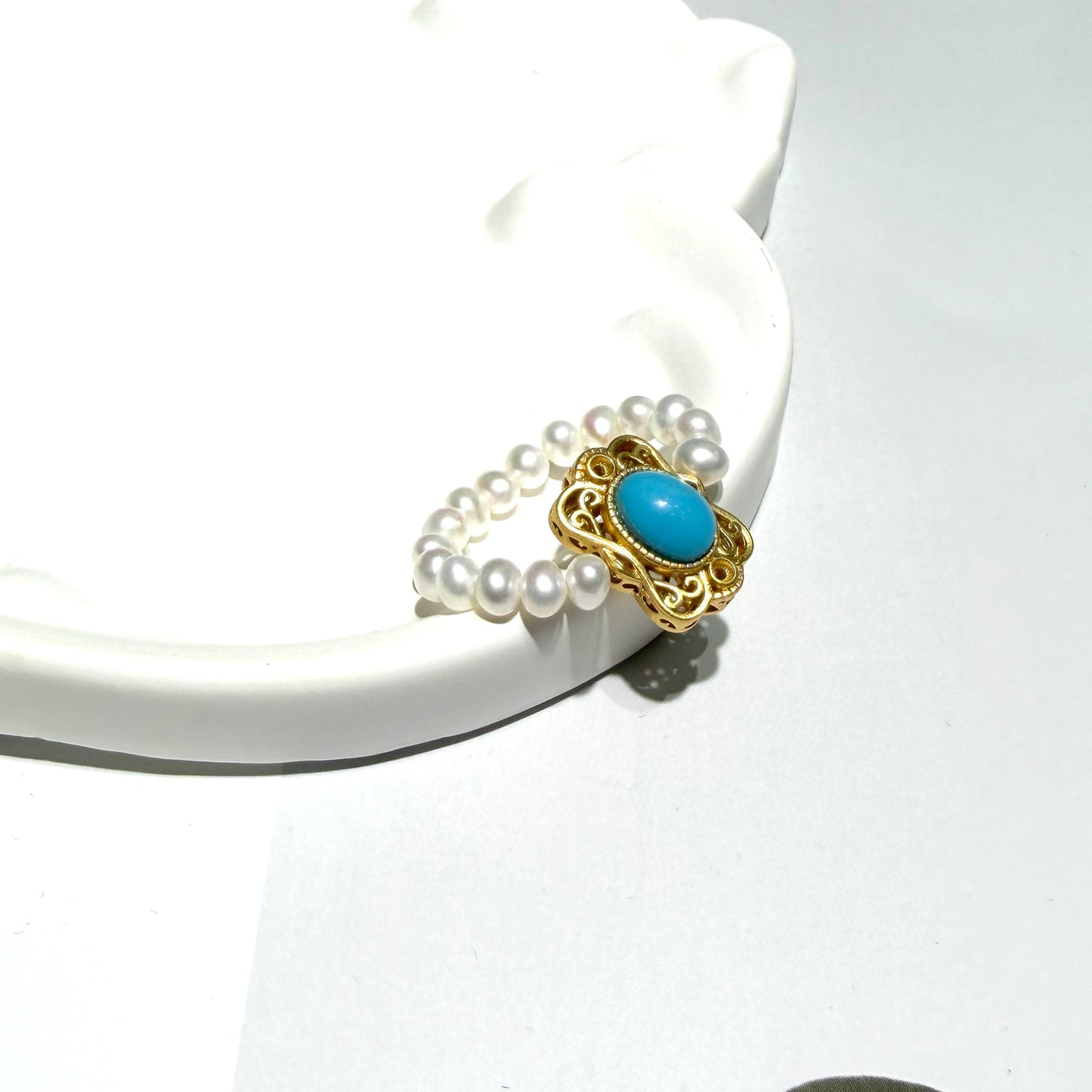 Pearl Lucky Energy Ring