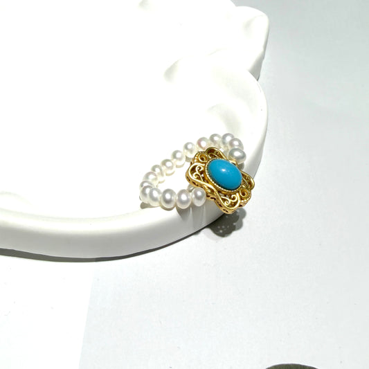 Pearl Lucky Energy Ring