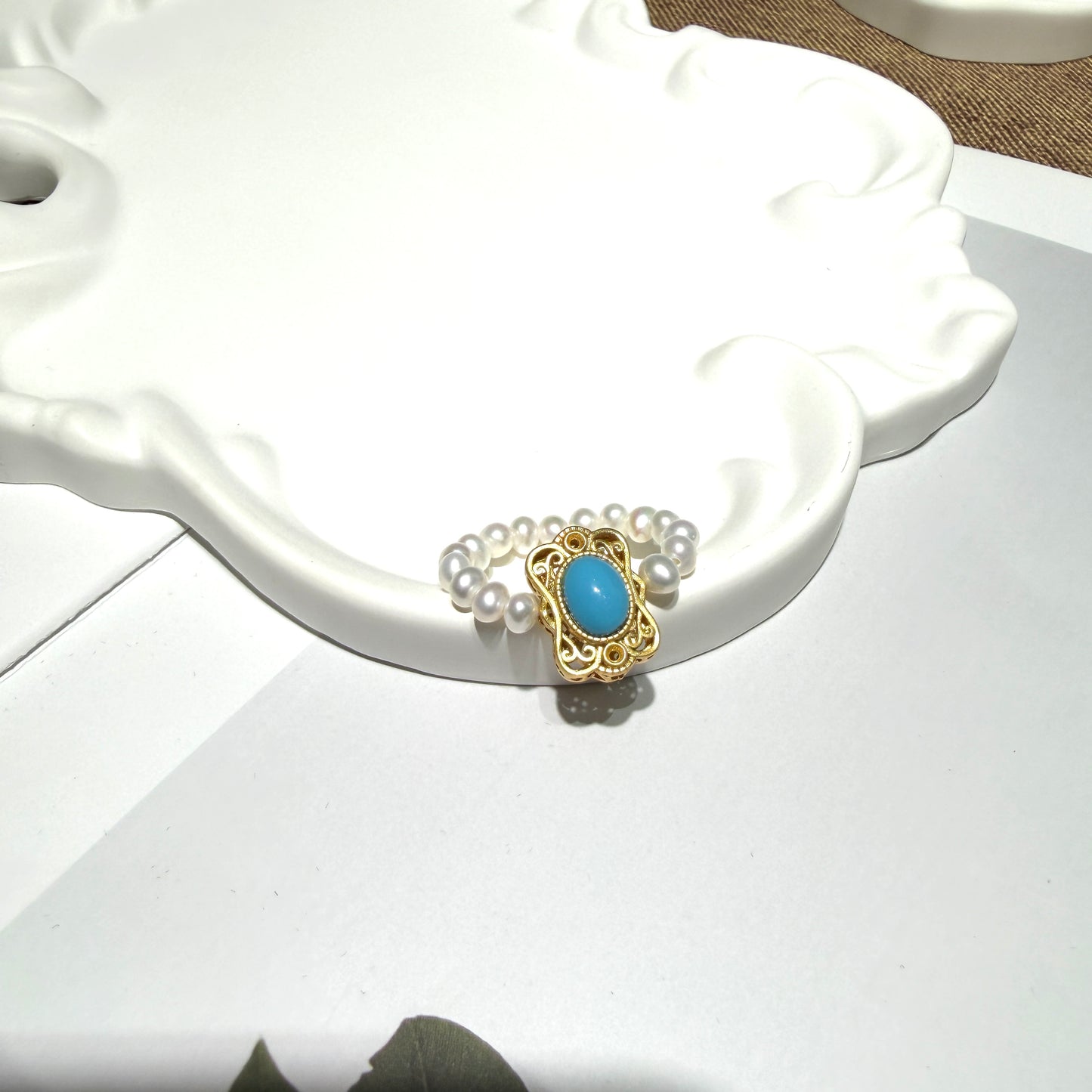 Pearl Lucky Energy Ring