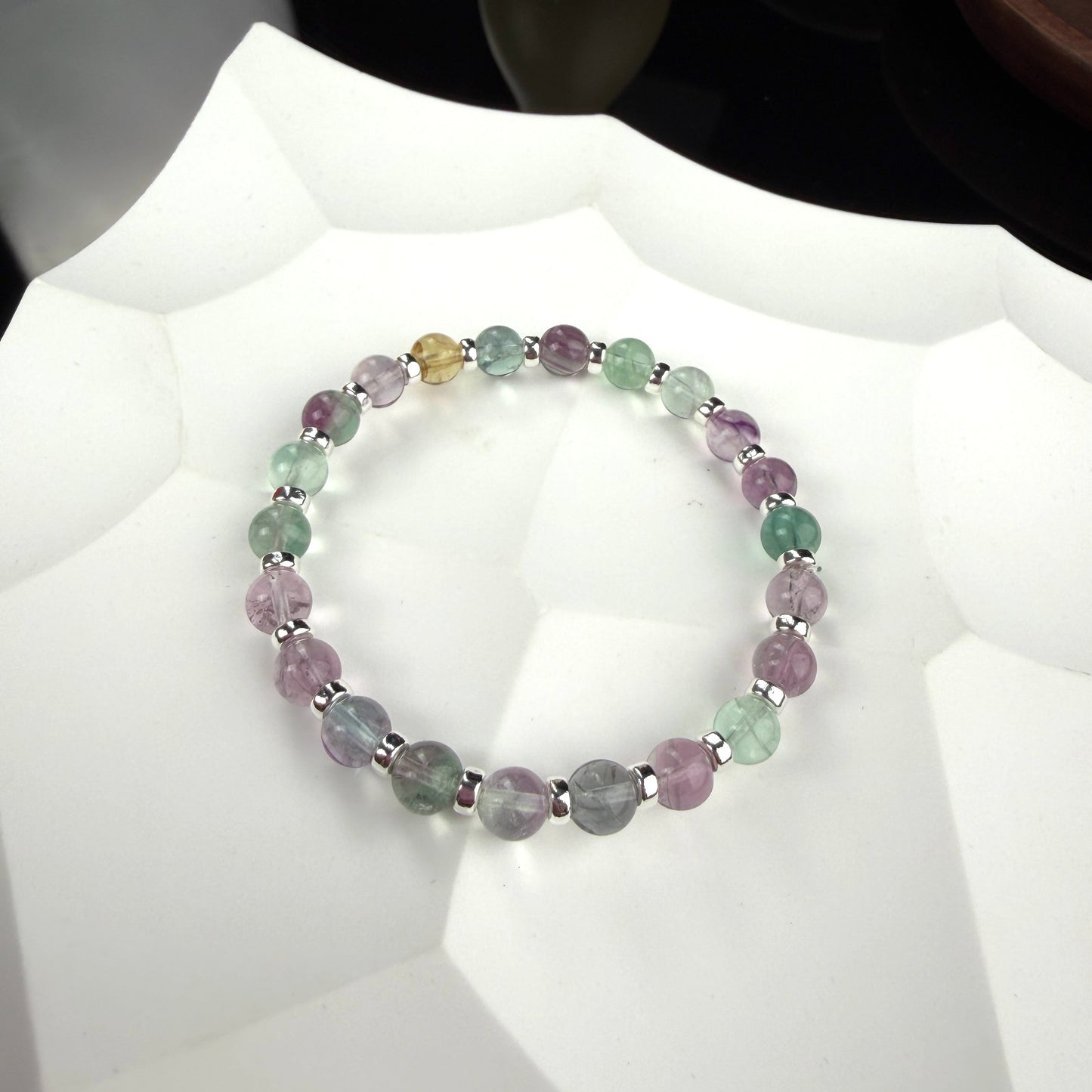 Natural Fluorite Bracelet