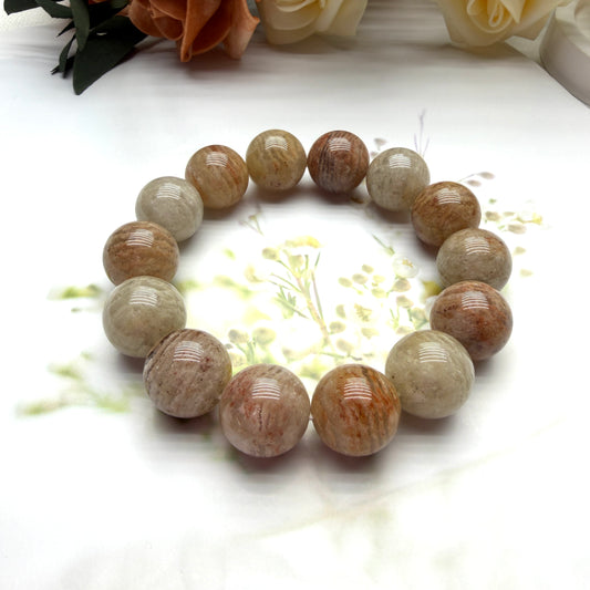 Layered Phantom Quartz Beaded Bracelet