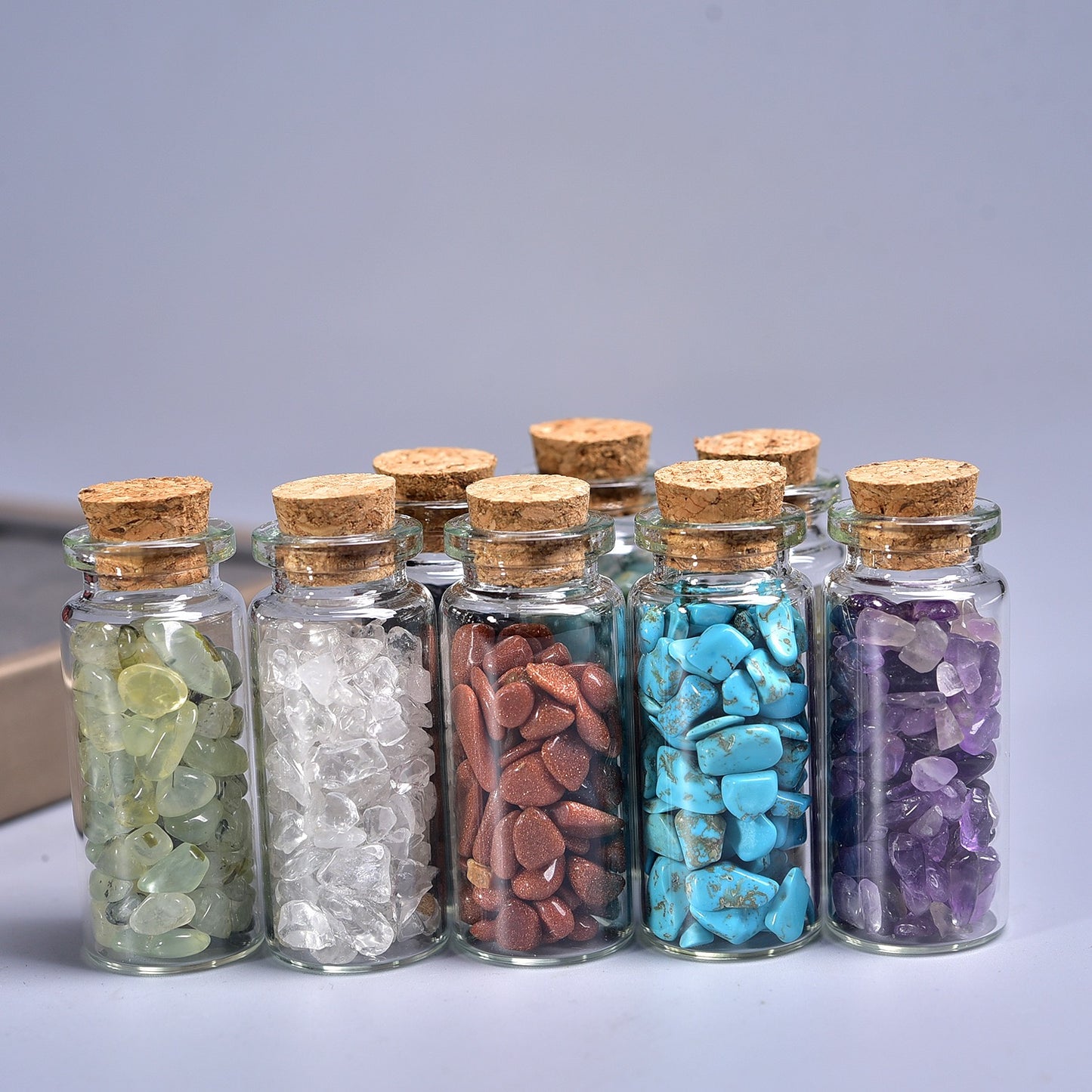 Natural Crystal Wish Bottle
