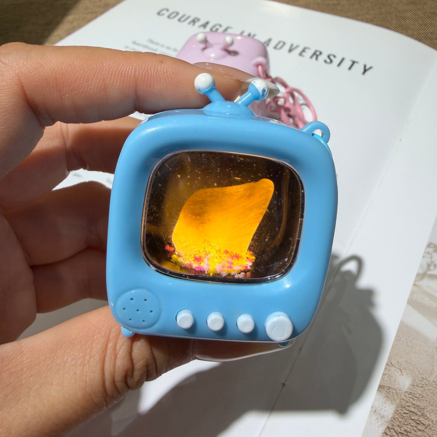 Mini Crystal TV Lamp