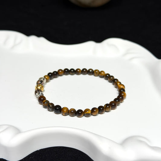 Natural Tiger’s Eye Stretch Bracelet