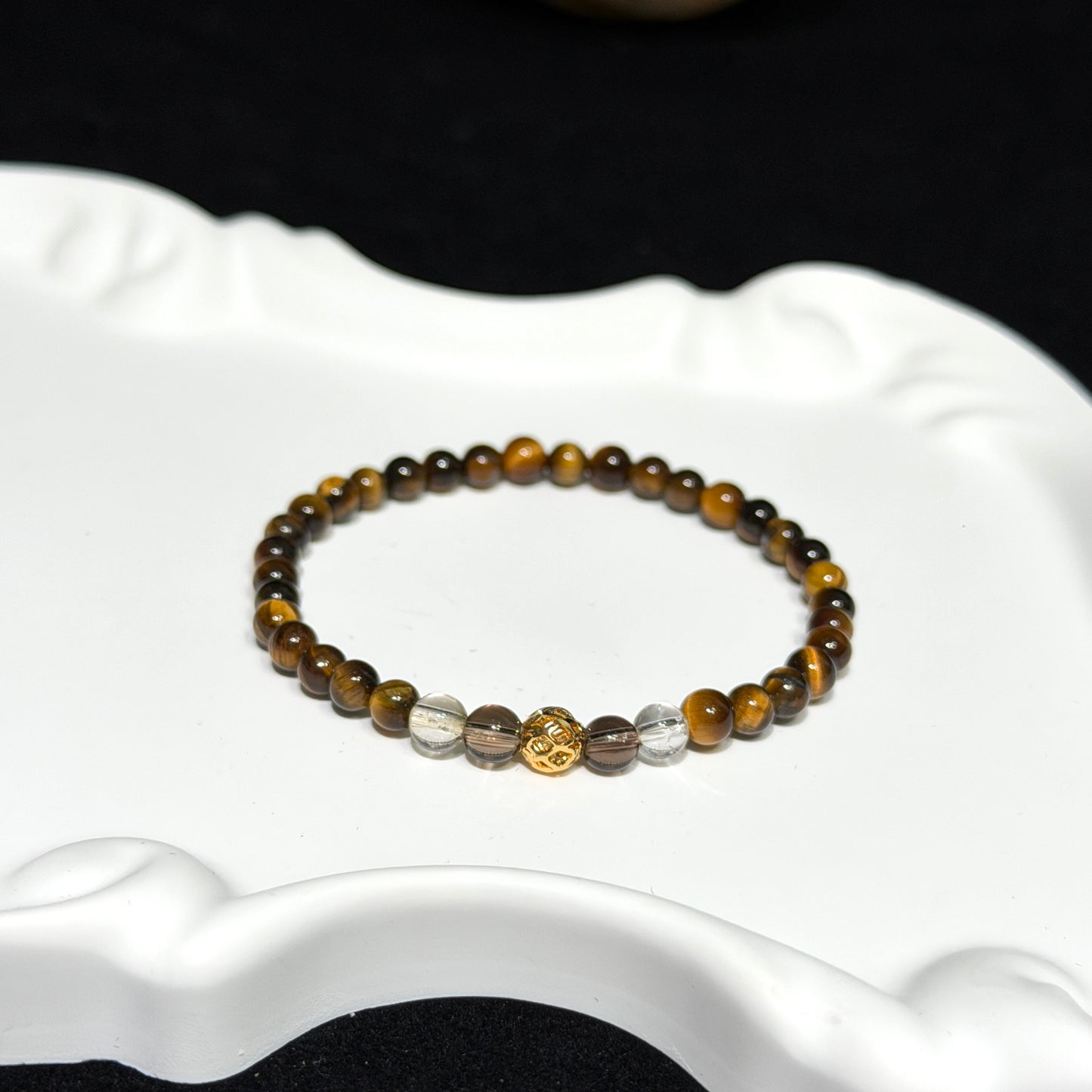 Natural Tiger’s Eye Stretch Bracelet