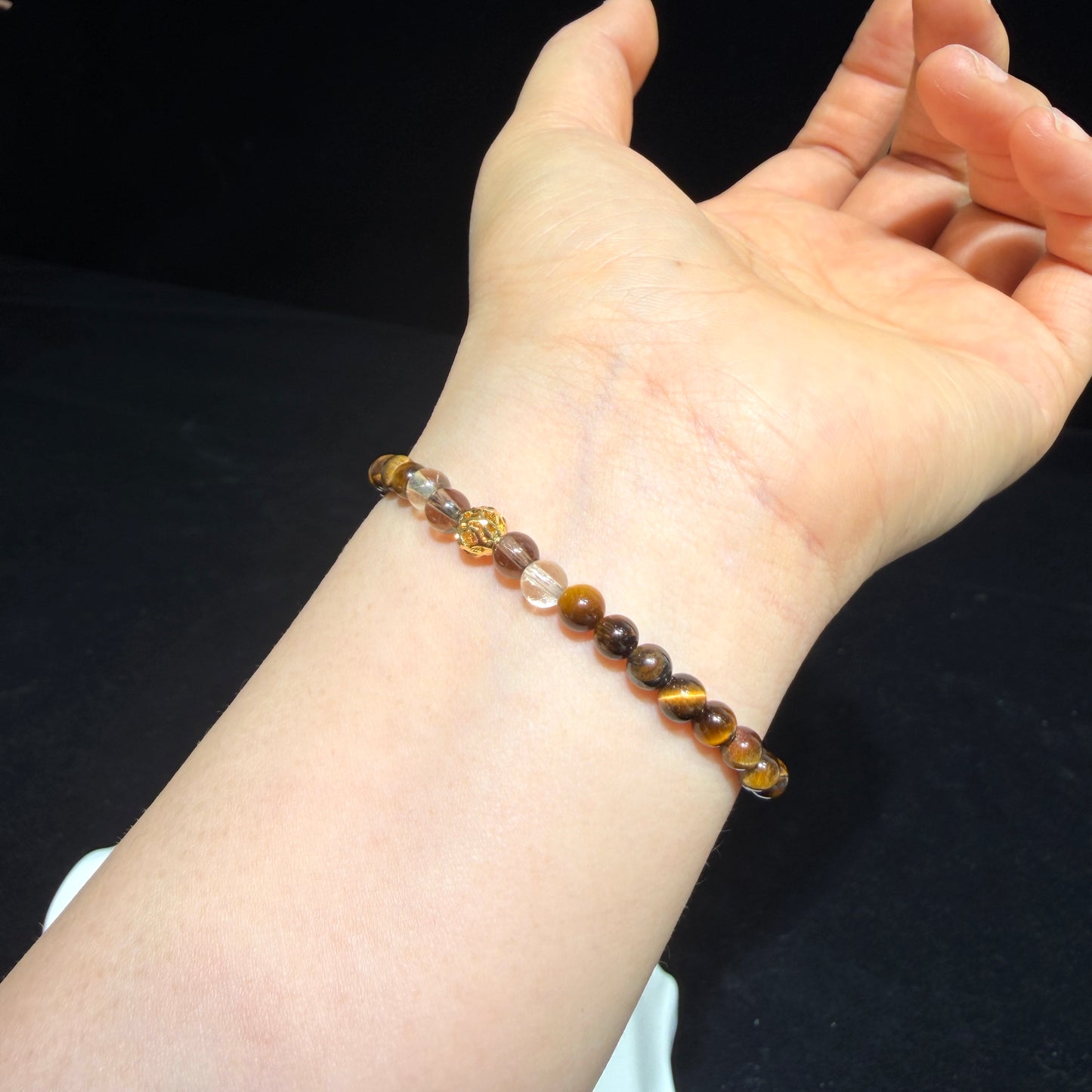 Natural Tiger’s Eye Stretch Bracelet