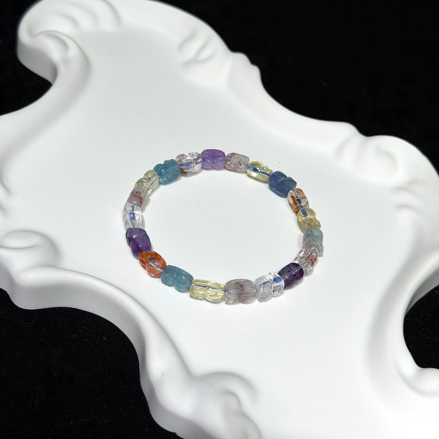 Multi-Gem Pixiu Bracelet