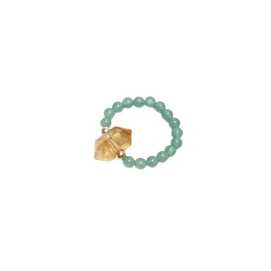 Citrine Stretch Ring
