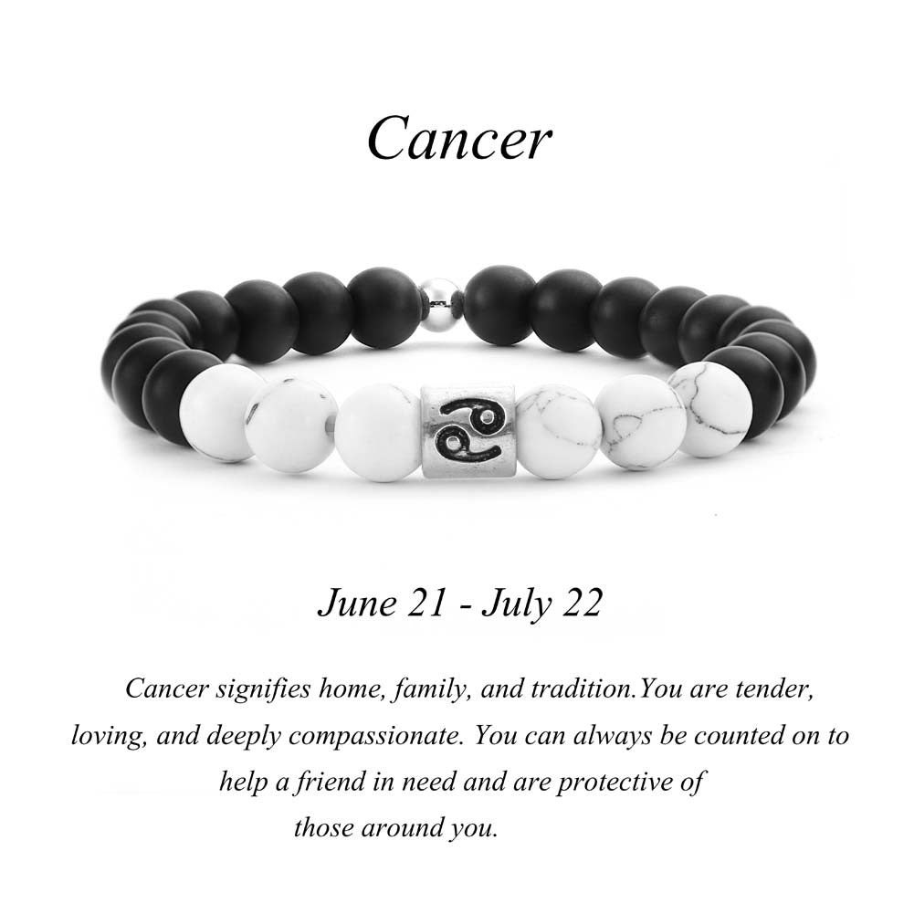 White Pine Turquoise Zodiac Bracelet | 12 Zodiac Signs