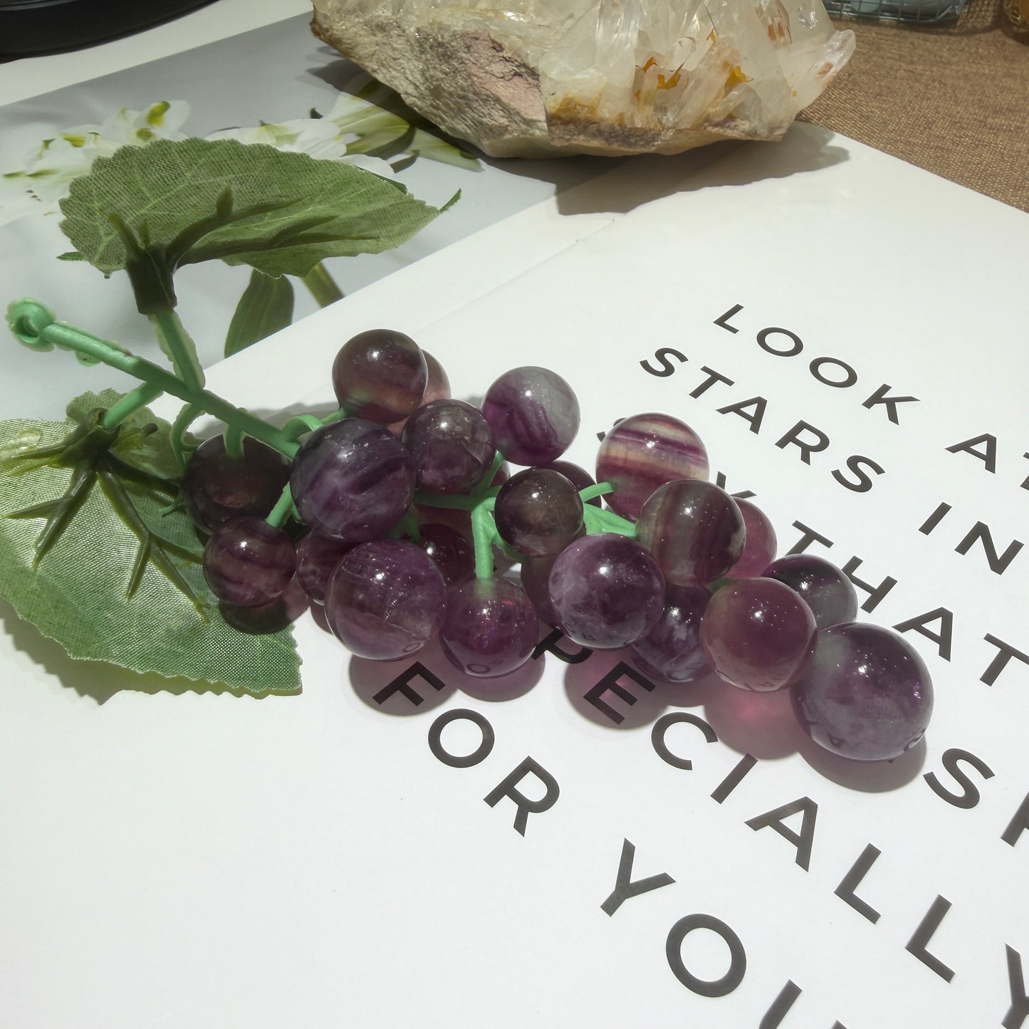Fluorite Grape Cluster
