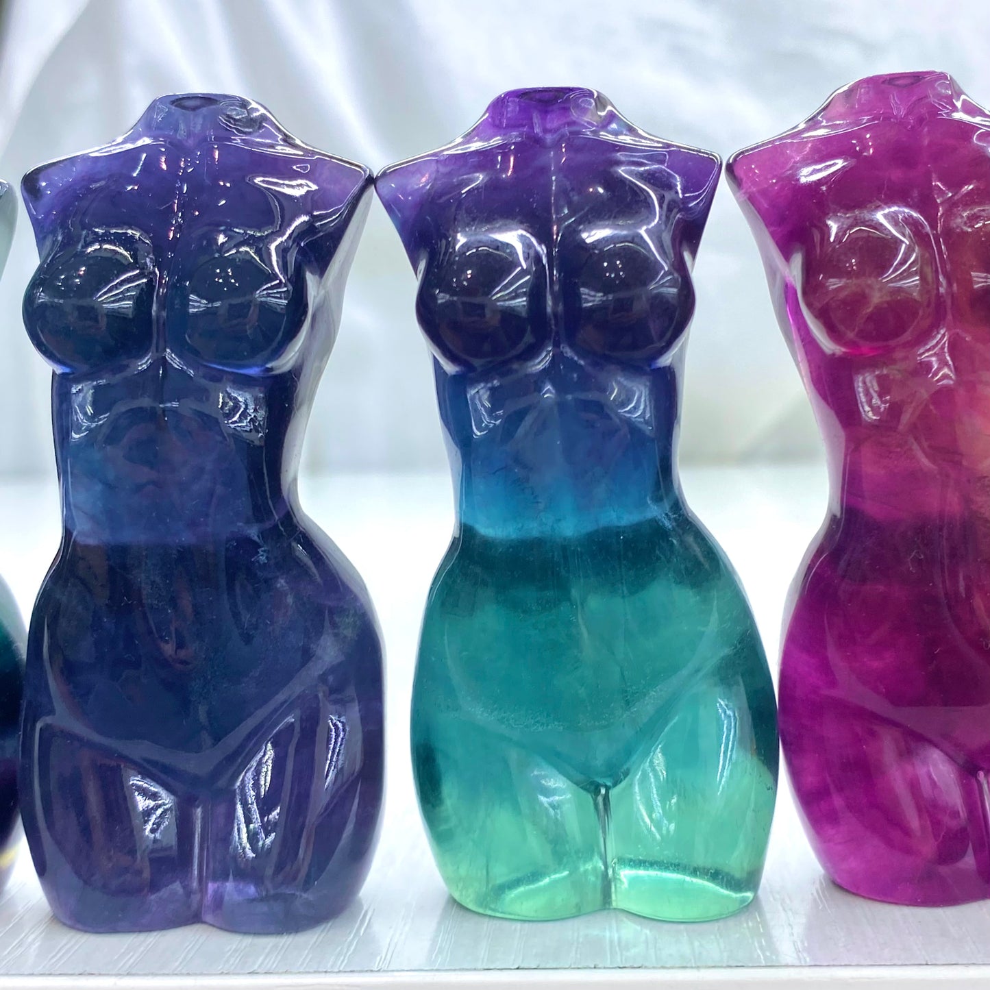 Candy Fluorite Bust Figurine
