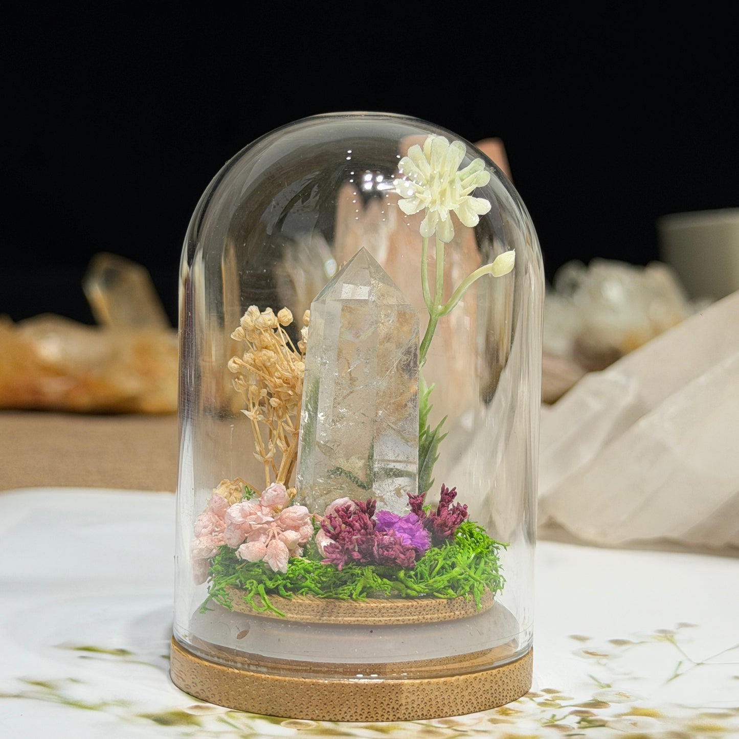 Mini Crystal Garden Ornament – Perfect for Home Decor or a Thoughtful Gift