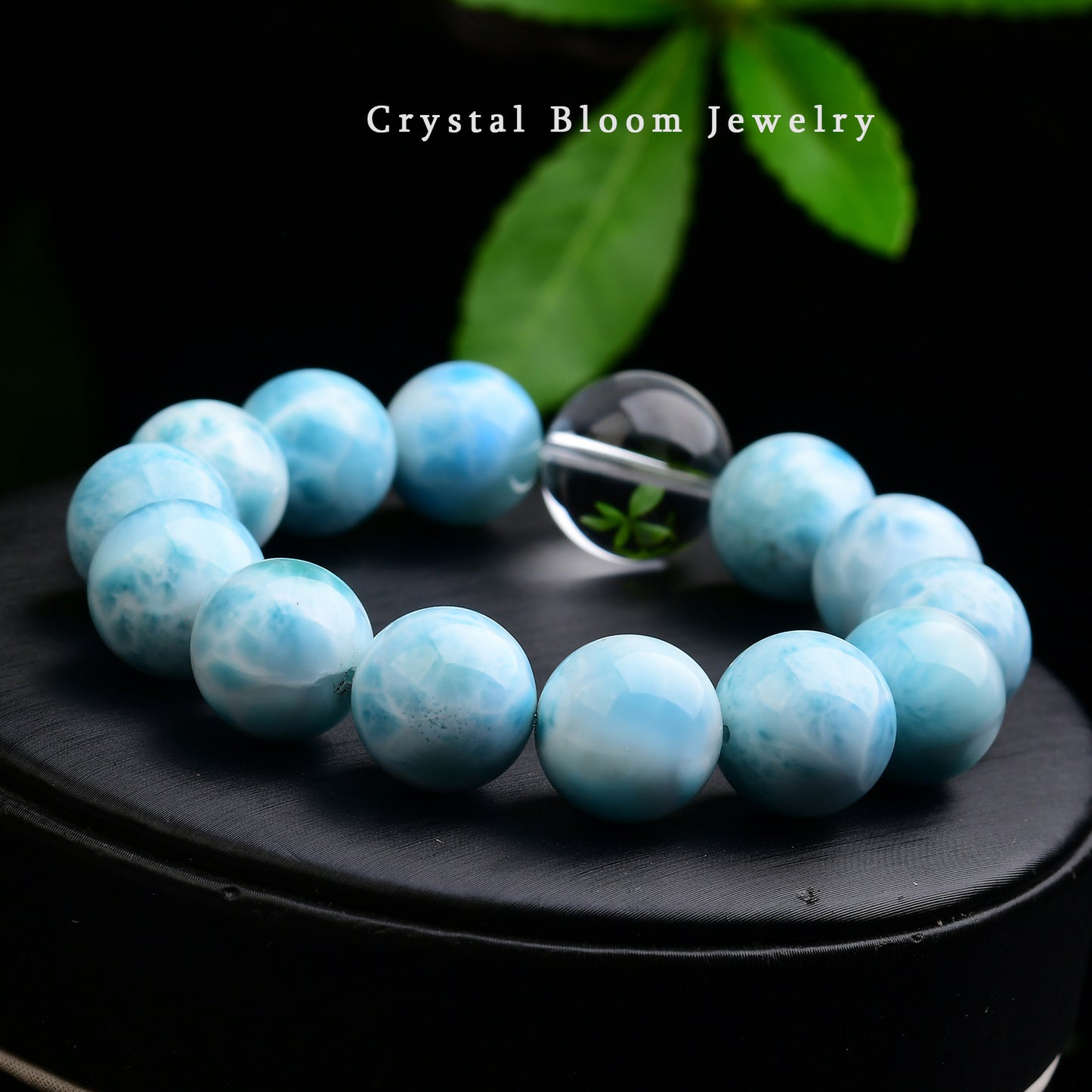 Larimar Bracelet 14mm
